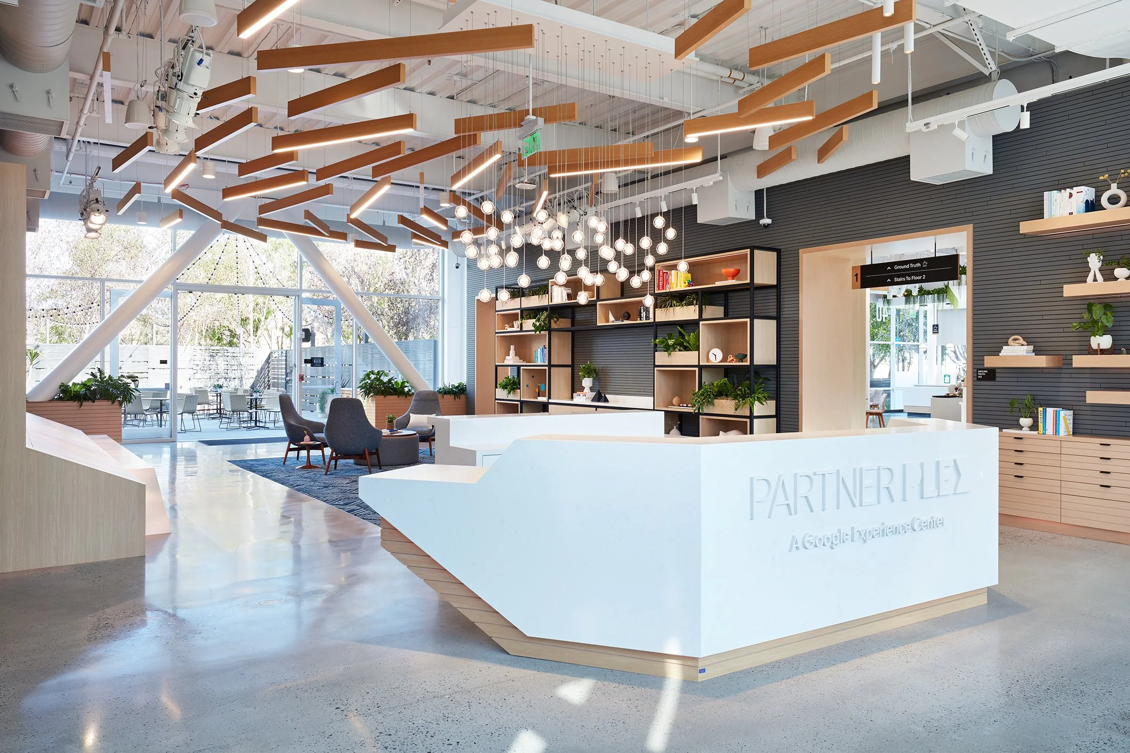 Google Partner Plex lobby area